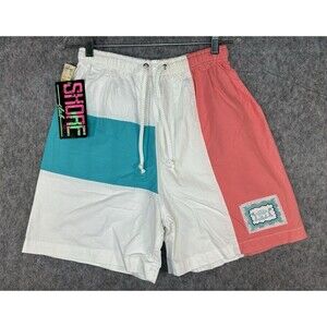Vintage Shore Club Shorts County Seat Women’s Medium Pastel 80's 90's NOS